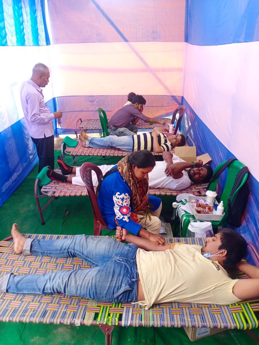 AHIRITOLA DURGAUTSAV COMMITEE - BLOOD DONATION