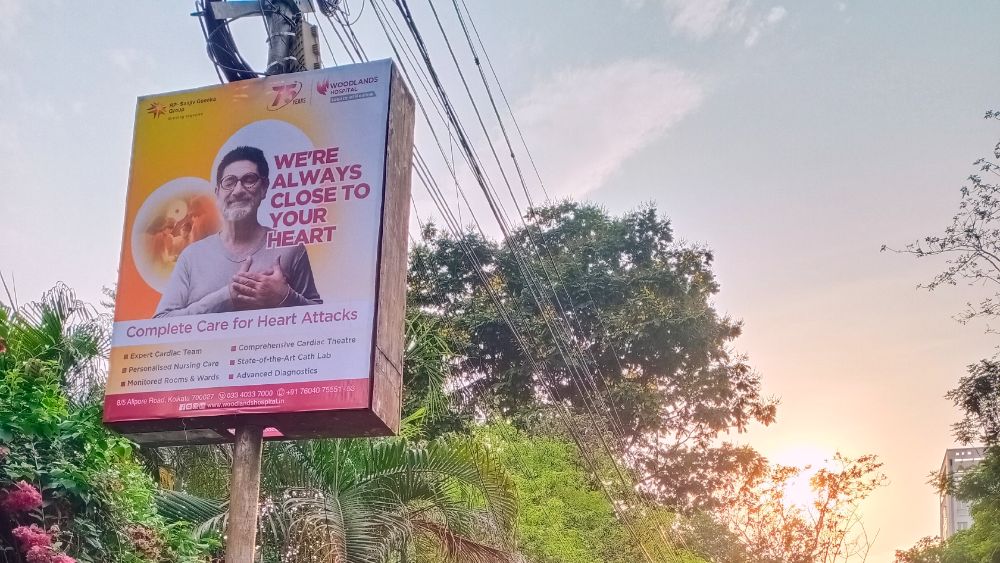 HOARDING CAMPAIGN - WE ARE ALWAYS CLOSE TO YOUR HEART