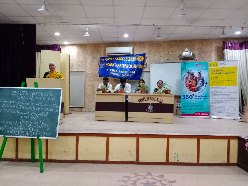 HEALTH CAMP - WOMEN'S CHRISTAN COLLEGE