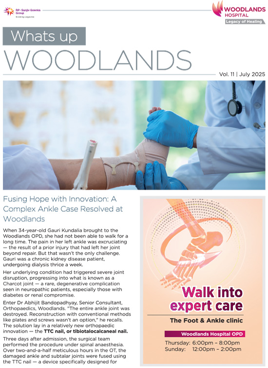 Woodlands Hospital Newsletter January, Vol5