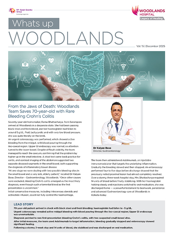 Woodlands Hospital Newsletter December, Vol15