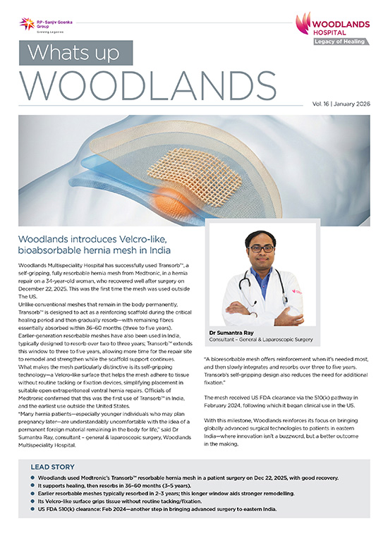 Woodlands Hospital Newsletter December, Vol15