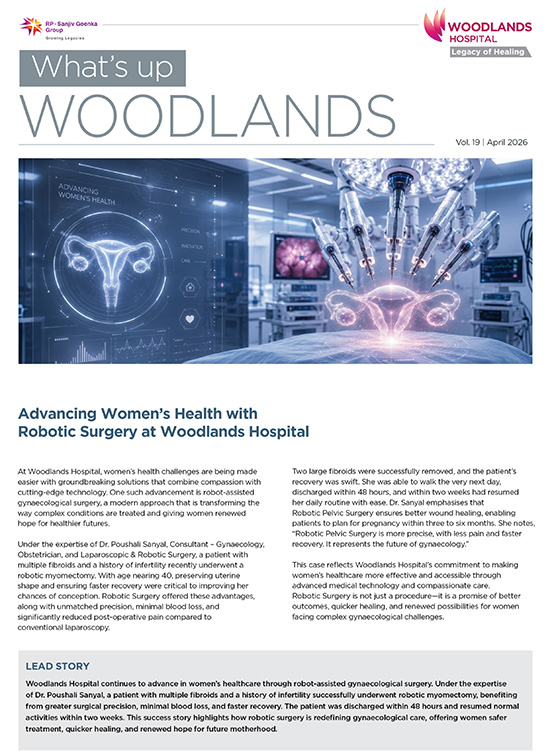 Woodlands Hospital Newsletter December, Vol15