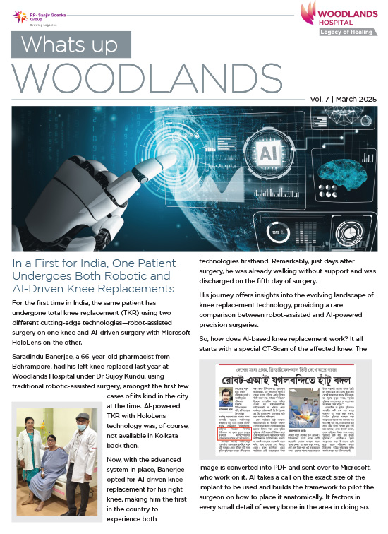 Woodlands Hospital Newsletter January, Vol5