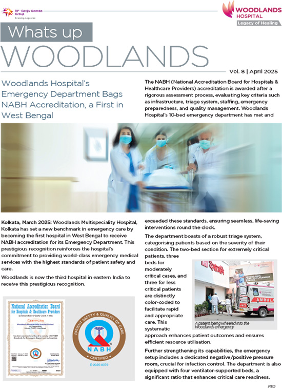 Woodlands Hospital Newsletter January, Vol5