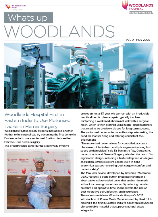 Woodlands Hospital Newsletter January, Vol5