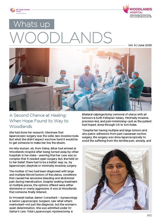 Woodlands Hospital Newsletter January, Vol5